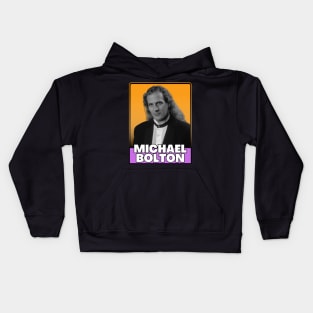 Michael bolton (retro) Kids Hoodie